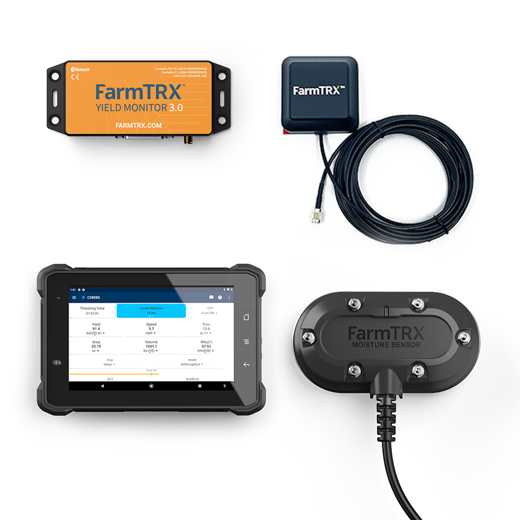 Yield Monitor Plus+, Moisture Sensor and Display