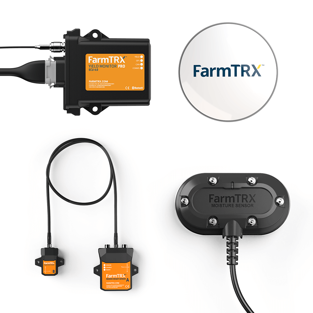 Yield Monitor Pro, Moisture Sensor and Header Height Sensor
