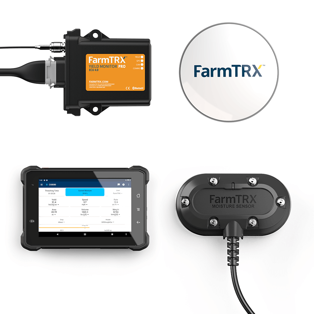 Yield Monitor Pro, Moisture Sensor and Display